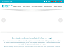 Tablet Screenshot of halito.pt